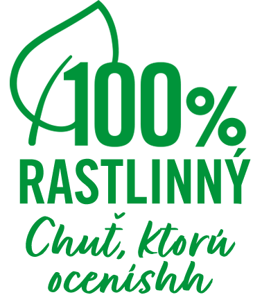 100% rastlinný a lahodný